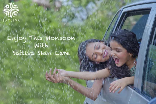 Tips for Skincare this Monsoon on satliva.com