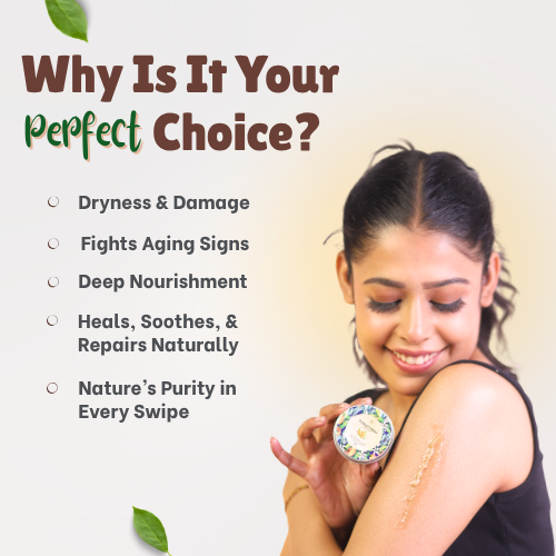 Flora Fusion Body Butter 40g | Natural Skin Care || Satliva || - Satliva Nature Nurtures