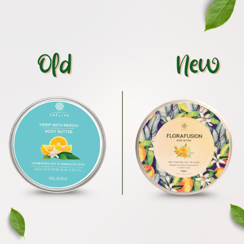 Flora Fusion Body Butter 40g | Natural Skin Care || Satliva || - Satliva Nature Nurtures