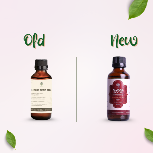 O-Mega Boost Hemp Seed Oil(100ml) – Natural Skin Care & Wellness