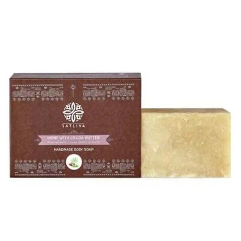 Hemp with Cocoa Butter Body Soap Bar on satliva.com