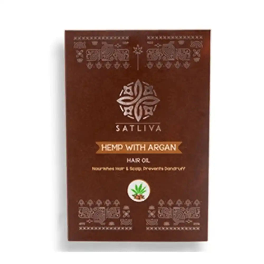 Hemp with Argan Hair Oil on satliva.com