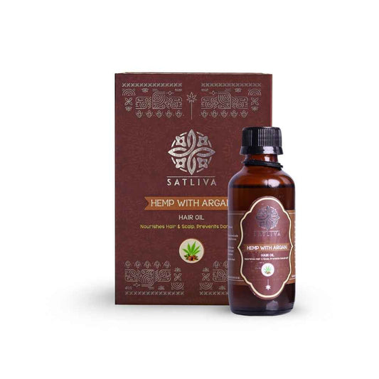 Hemp with Argan Hair Oil  | Hair Care | Natural 2X Boost for Hair Strength & Recovery