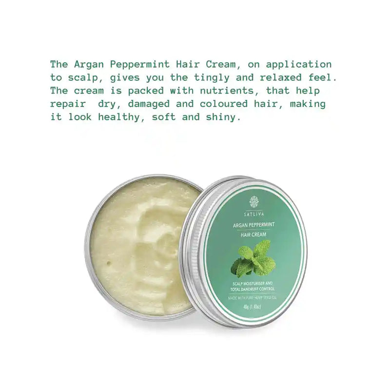 Argan Peppermint Hair Cream on satliva.com