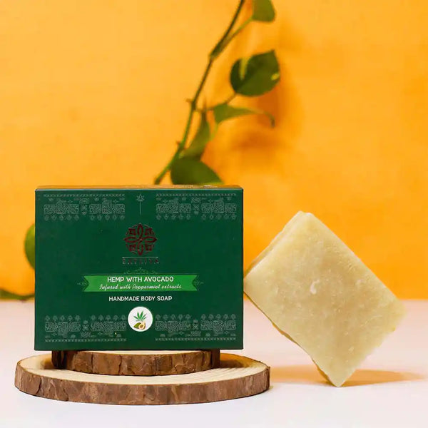 Hemp with Avocado Body Soap Bar on satliva.com