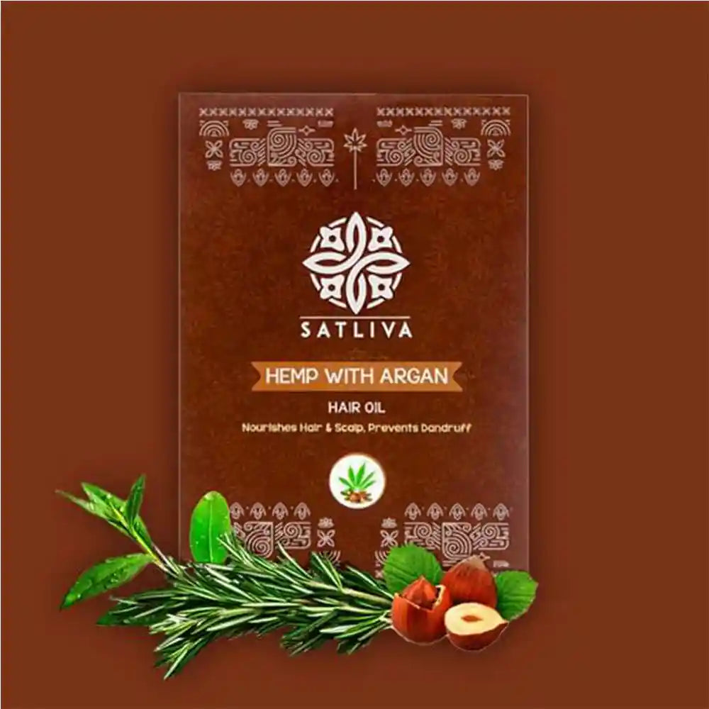 Hemp with Argan Hair Oil on satliva.com
