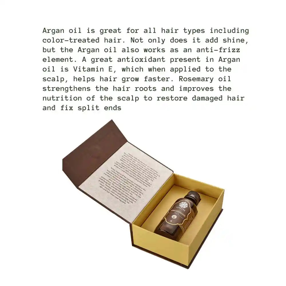 Hemp with Argan Hair Oil on satliva.com