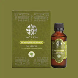 Hemp with Moringa Face & Body Oil on satliva.com