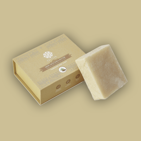Hemp with Shea Butter Body Soap | Natural Skin Care for Dryness & Pore Cleansing