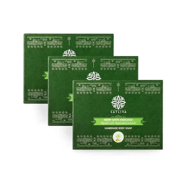 Hemp with Avocado Body Soap Bar on satliva.com