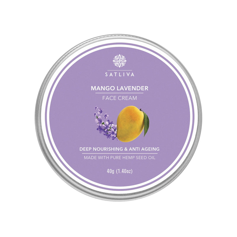 Mango Lavender  Face Cream - Controls wrinkles, dark spots & sun damage