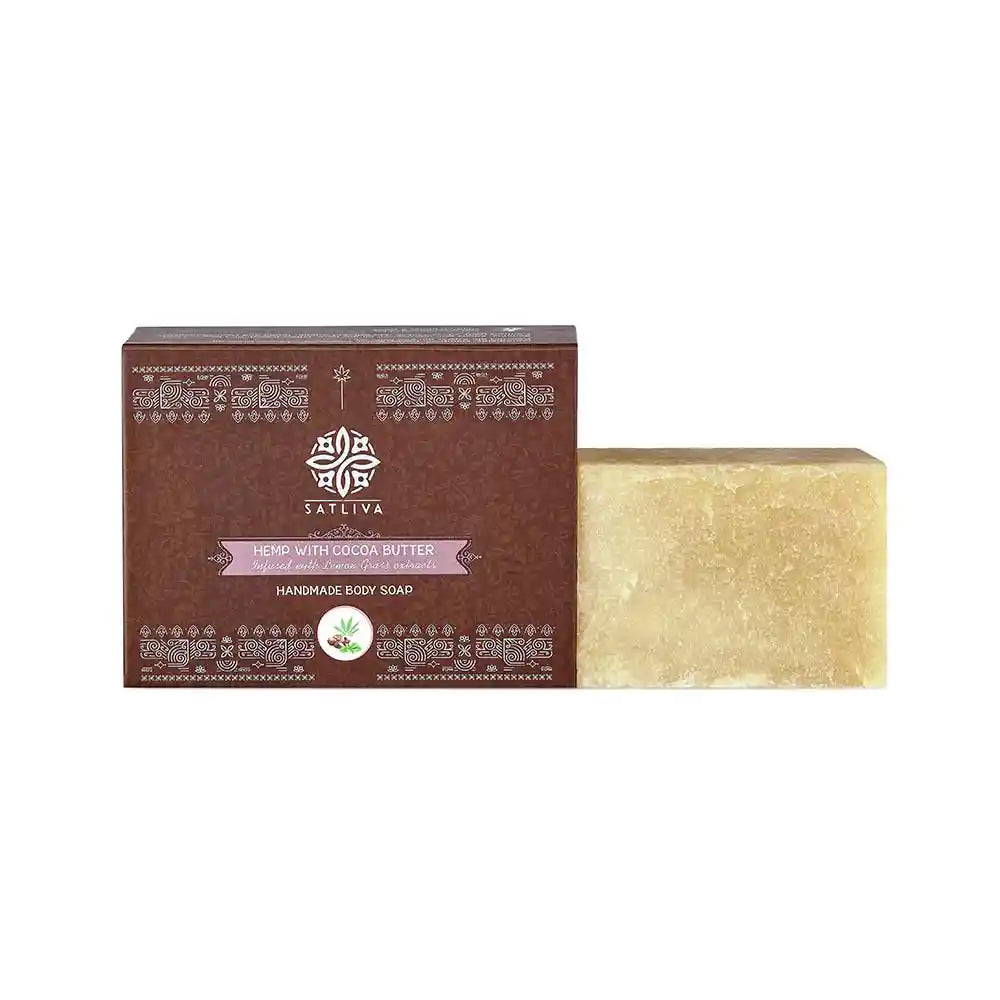 Hemp with Cocoa Butter Body Soap Bar on satliva.com
