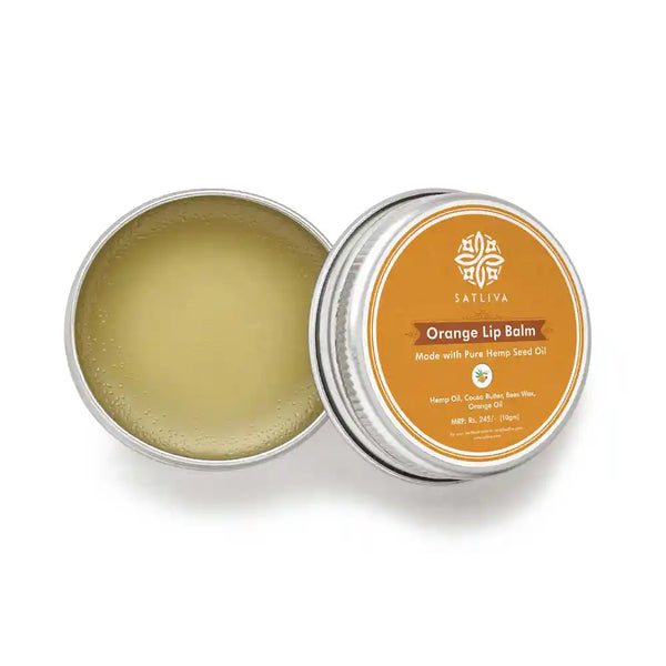 Orange Lip Balm on satliva.com