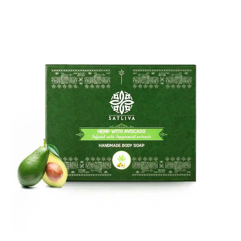 Hemp with Avocado Body Soap Bar on satliva.com